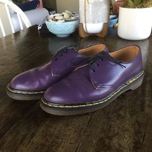 Dr. Martens three-eye Oxford shoe, made in England